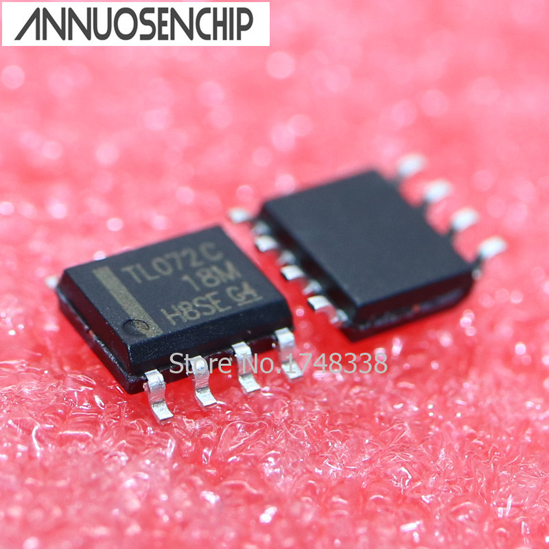 200PCS TL072 072 TL072CDR TL072C TL072CDRG4 SMD SOP8 ใหม่ต้นฉบับ