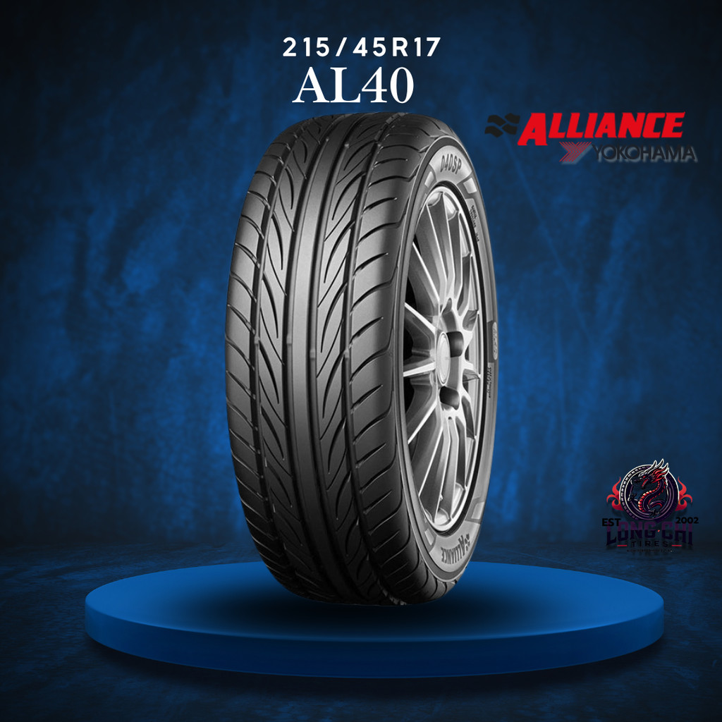 ยาง 215/45R17 ALLIANCE รุ่น AL40  ราคาต่อเส้น ปี 2025
