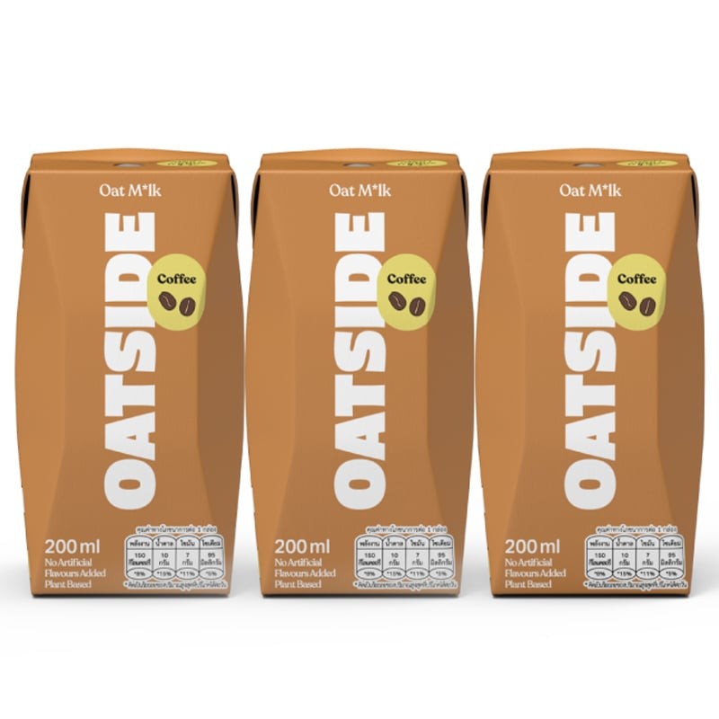 OATSIDE โอ๊ตไซด์นมโอ๊ตกาแฟ 200มล. แพค3 [8997240601277]