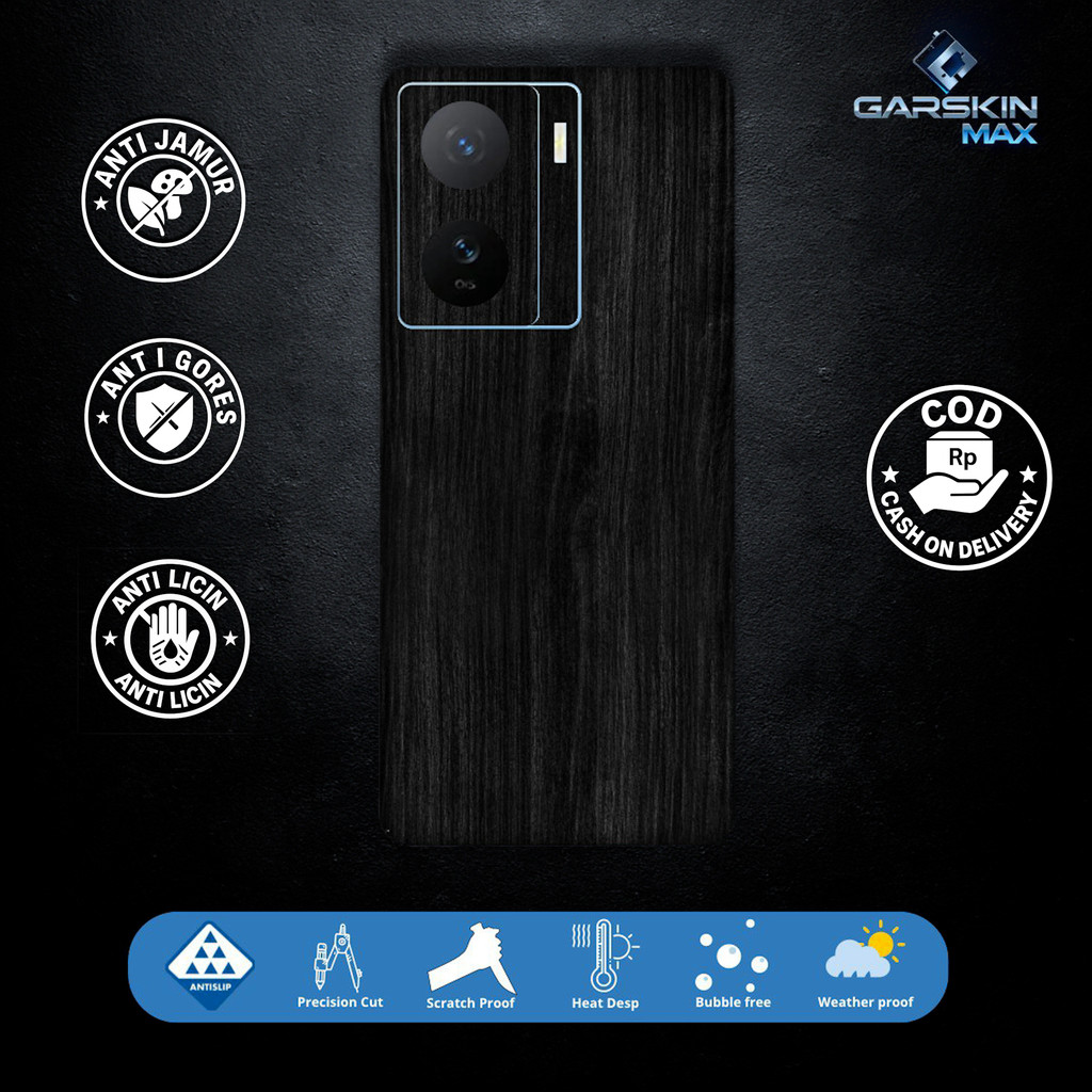 Garskin Skin iqoo Z7 ชุดไม้ Fullbody / Backly | กันรอย | สามารถนํากลับมาใช้ใหม่ได้ | รหัส e9Q