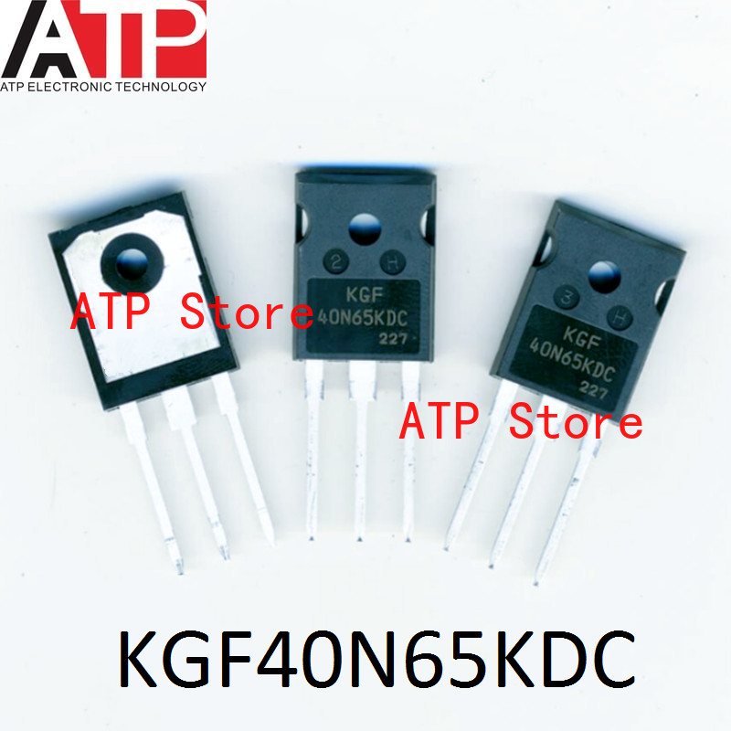 10-30PCS 100% ใหม่ Original KGF40N65KDC 40N65KDC 40N65 TO-247 Power IGBT ทรานซิสเตอร์ 40A 650V KGF40