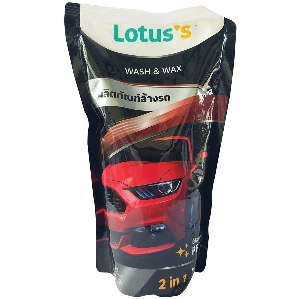 [สินค้าส่งด่วน] LOTUSS ผลิตภัณฑ์ล้างรถผสมแว็กซ์ 700มล.
