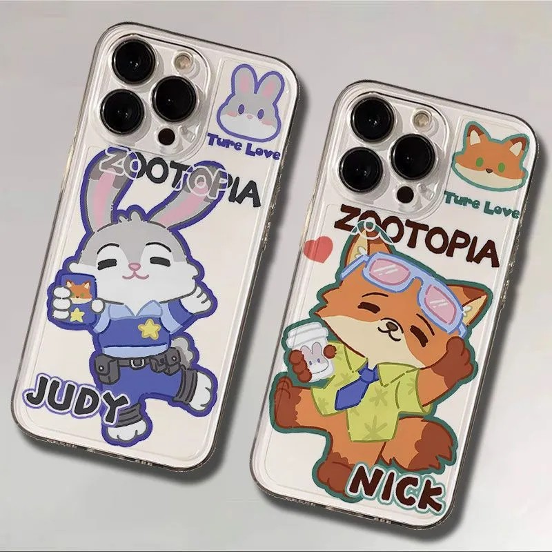 Zootopia Couple Case Hp Xiaomi 17T Pro 14T Pro 15T Pro 13T Pro 15 14 12T Pro 11 Lite 12 Lite 15 Ultr