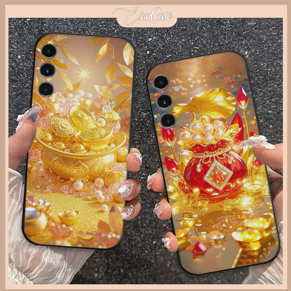 เคส Samsung S25 / S25 Plus / S25 Ultra / Edge ลายกระเป๋านําโชค