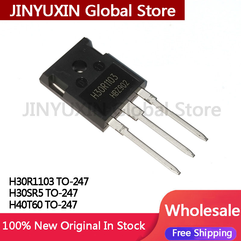 5 ชิ้น H30R1103 H30SR5 H40T60 TO-247 ชิป IC ในสต็อกขายส่ง