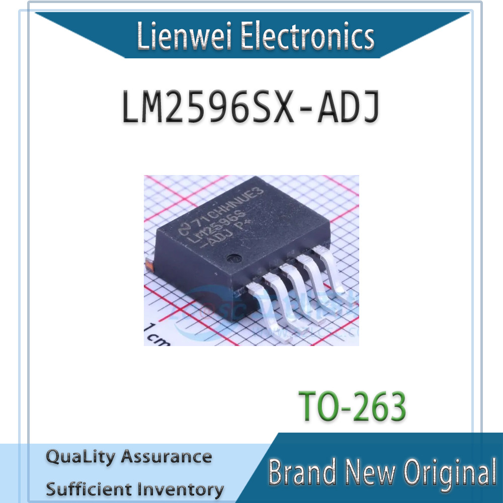 ของแท้ 100% LM2596S LM2596SX-ADJ ชิปเซ็ต IC TO-263