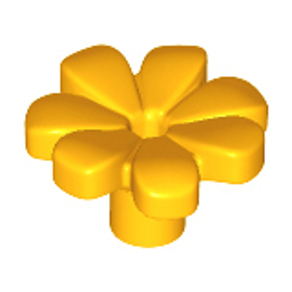 Brick2cube Part - Plant Flower with Bar and Small Pin Hole - 32606