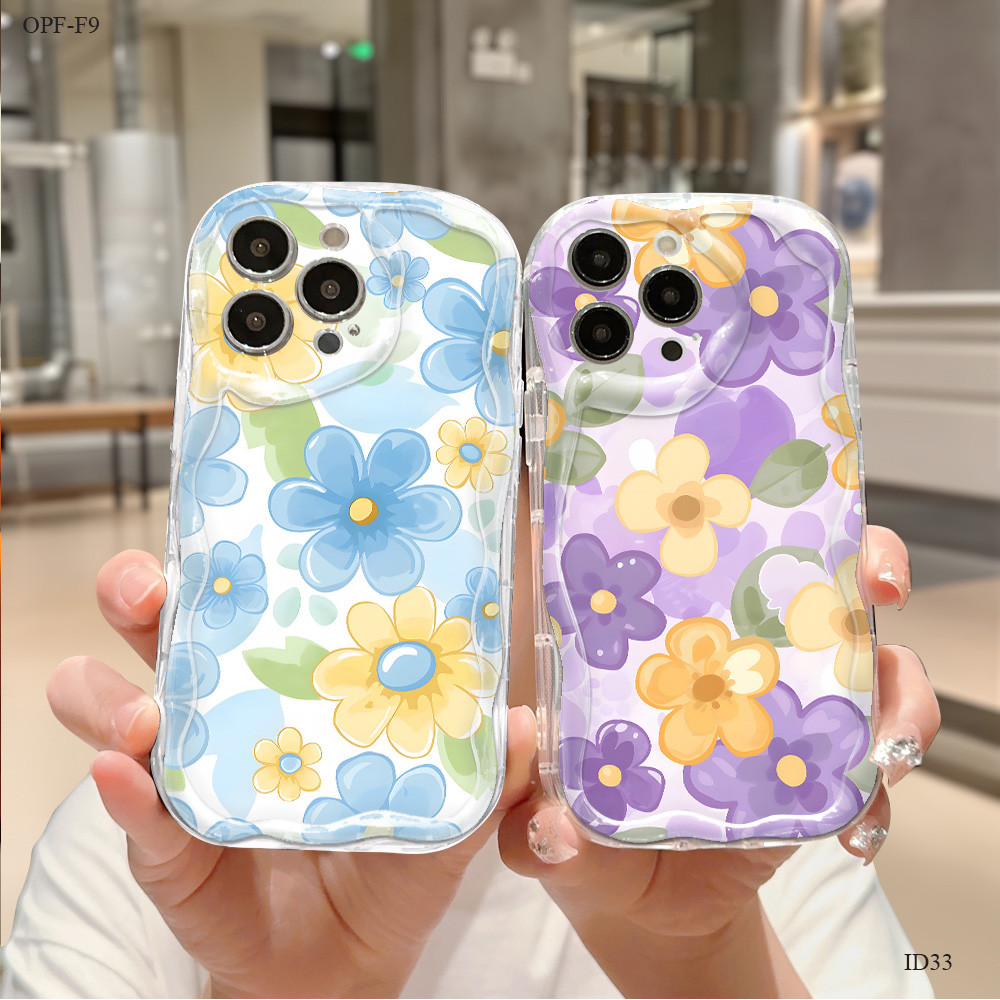 OPPO F9 F11 F23 5G สําหรับเคสโทรศัพท์ HP ปลอก Soft Kesing Sofcase Cassing C6 6103 ID33-1