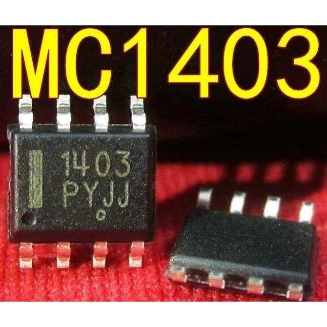 10 ชิ้น MC1403D MC1403 ความแม่นยําแรงดันไฟฟ้าอ้างอิง SMD SOP-8 ใหม่เดิม