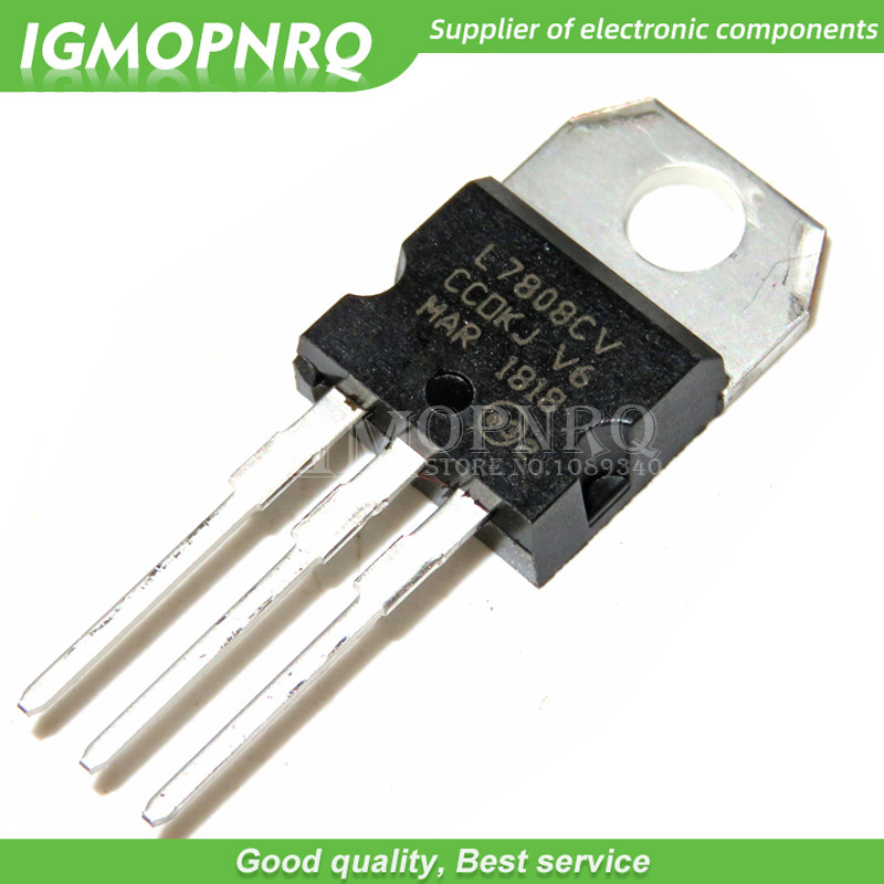 20 ชิ้น/ล็อต L7808 L7808CV LM7808 KA7808 TO220 Regulator เดิมแท้