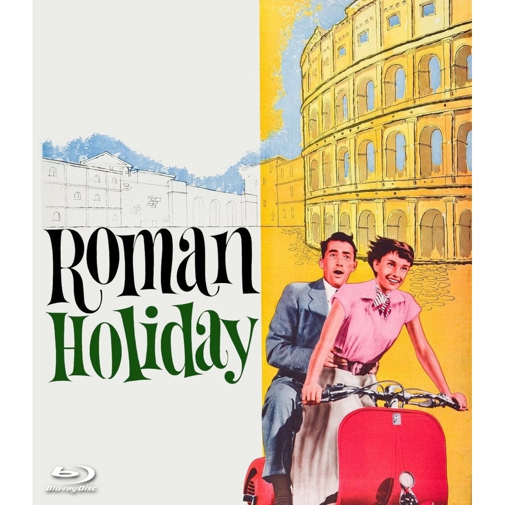 Roman Holiday (1953) บลูเรย์ Blu-ray ⭐7.9/10 Audrey Hepburn