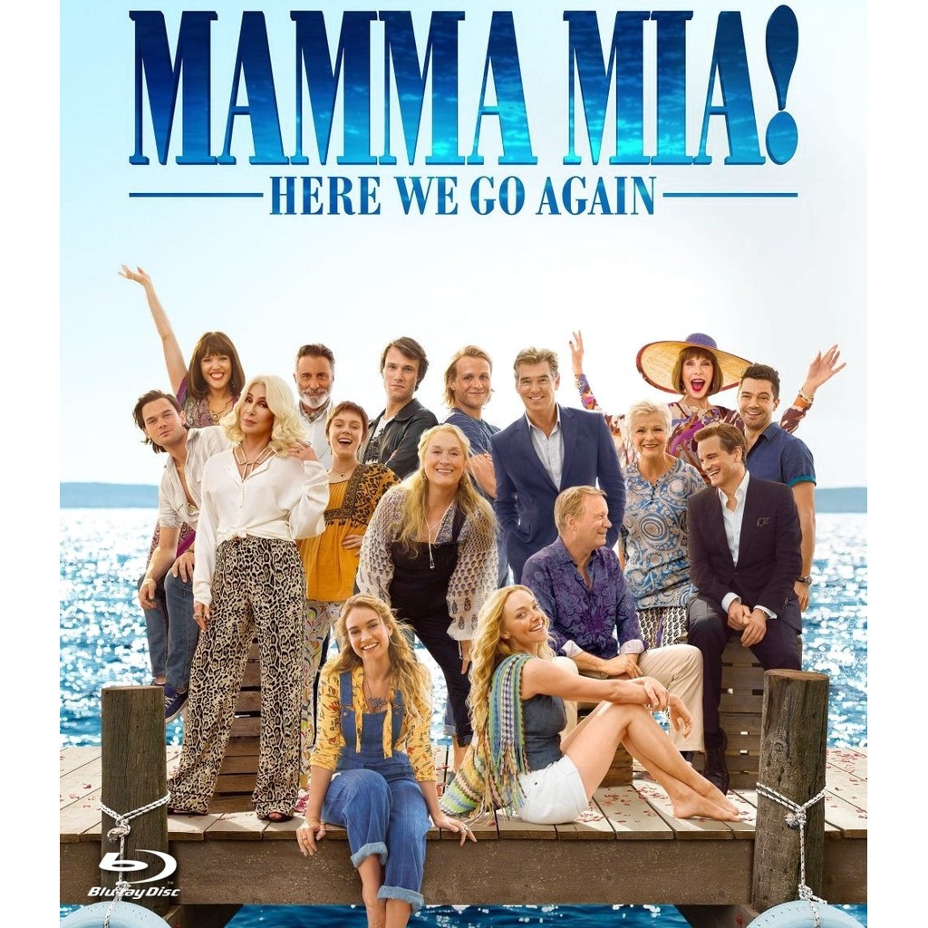 Mamma Mia! Here We Go Again (2018) บลูเรย์ Blu-ray ⭐7.1/10 Lily James