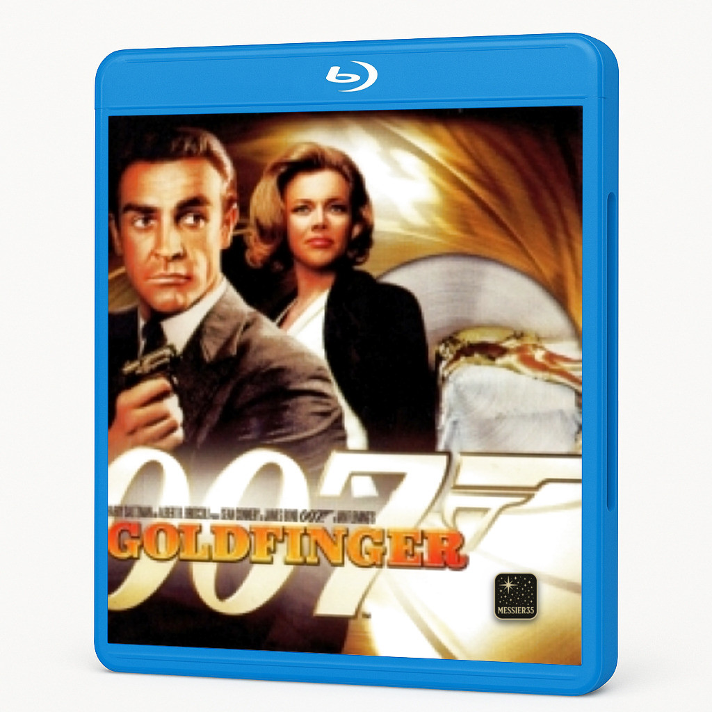 บลูเรย์ มีพากย์ไทย Movie 007 Goldfinger จอมมฤตยู 007 หนัง แผ่น Blu-ray