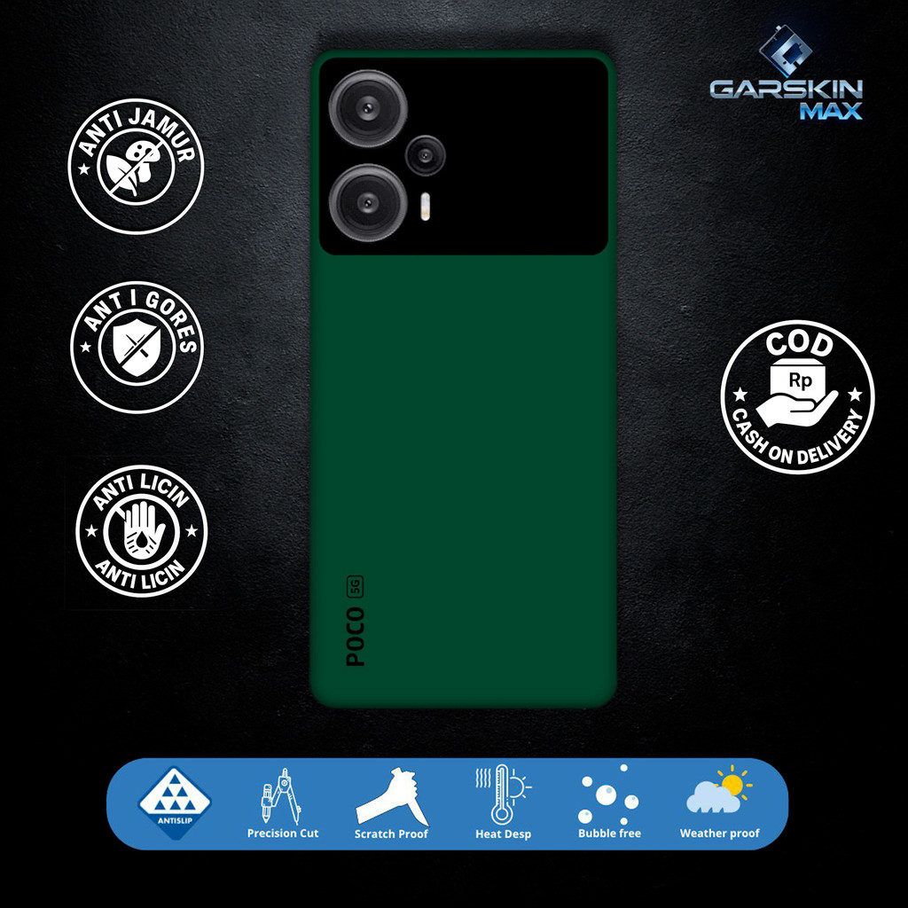 Garskin skin Poco F5 dual tone - 1 Fullbody / Backonly | กันรอย | สามารถนํากลับมาใช้ใหม่ได้ | รหัส u