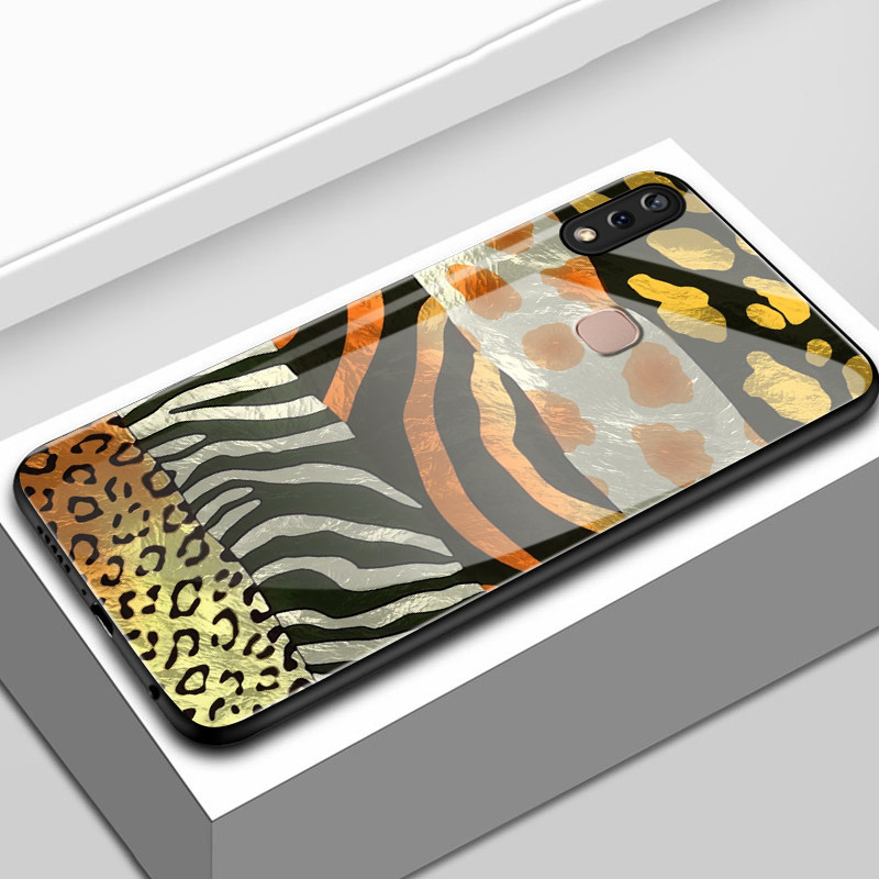 เคสสำหรับ VIVO Y85 Y85A V9 V9 Pro V9 Youth Z1 Z1i Z3x เคสโทรศัพท์บรรทัดแก้วใหม่กันกระแทก