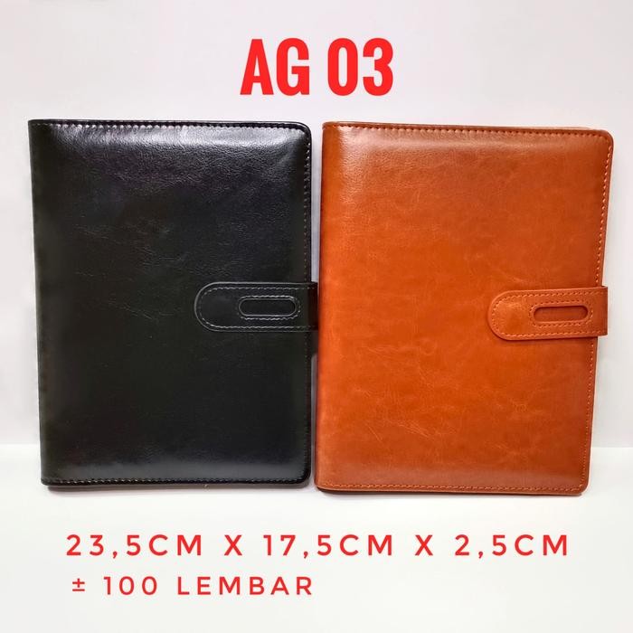 Ag 03, A5 Binder Leather Agenda, Binder Agenda, Custom Agenda
