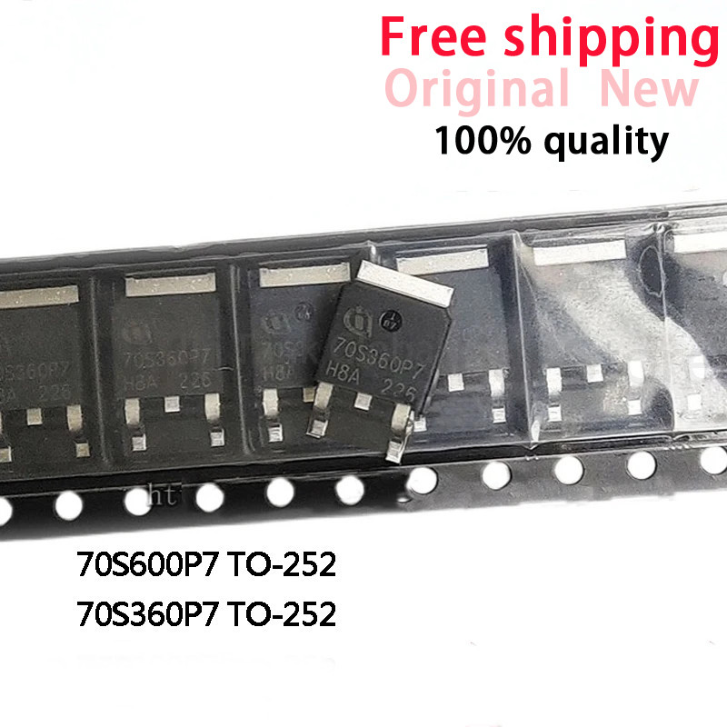 10 ชิ้นใหม่ 70S360P7 IPD70R360P7S 70S600P7 IPD70R600P7S TO-252 700V 34A ชิป IC สต็อกขายส่ง