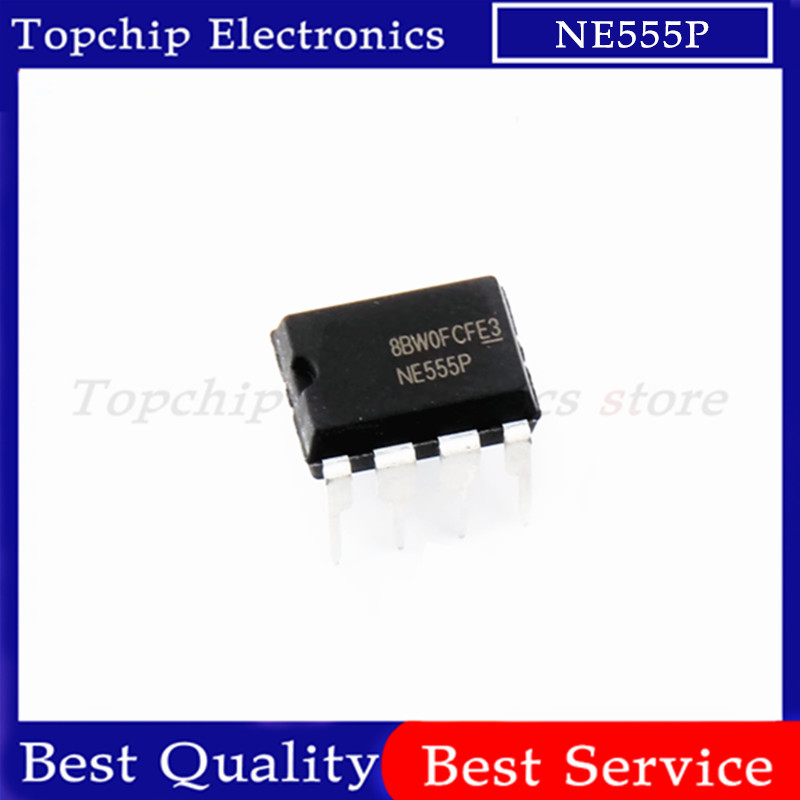 50 ชิ้น NE555P NE555 555 DIP-8 IC Timers ชิป IC