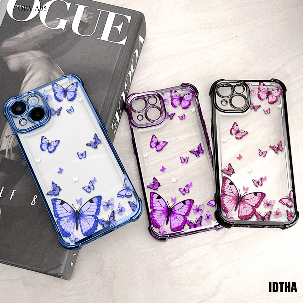 ปลอก Hp Untuk OPPO A95 A92 A52 A79 A98 A74 A78 A36 4G เคสโทรศัพท์ Cassing การ์ตูน Kesing SJIDTHA 216