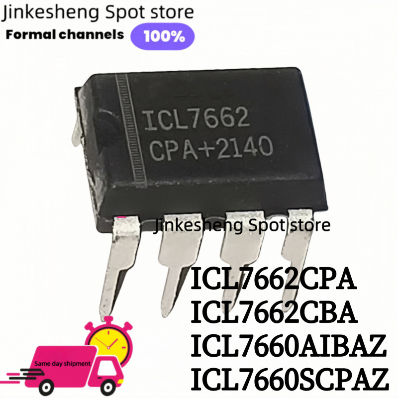 10PCS ICL7660AIBAZ SOP8 ICL7660 7660 7660AIBAZ ICL7660SCPAZ DIP ICL762 ICL762CBA ICL762CPA CMOS conv