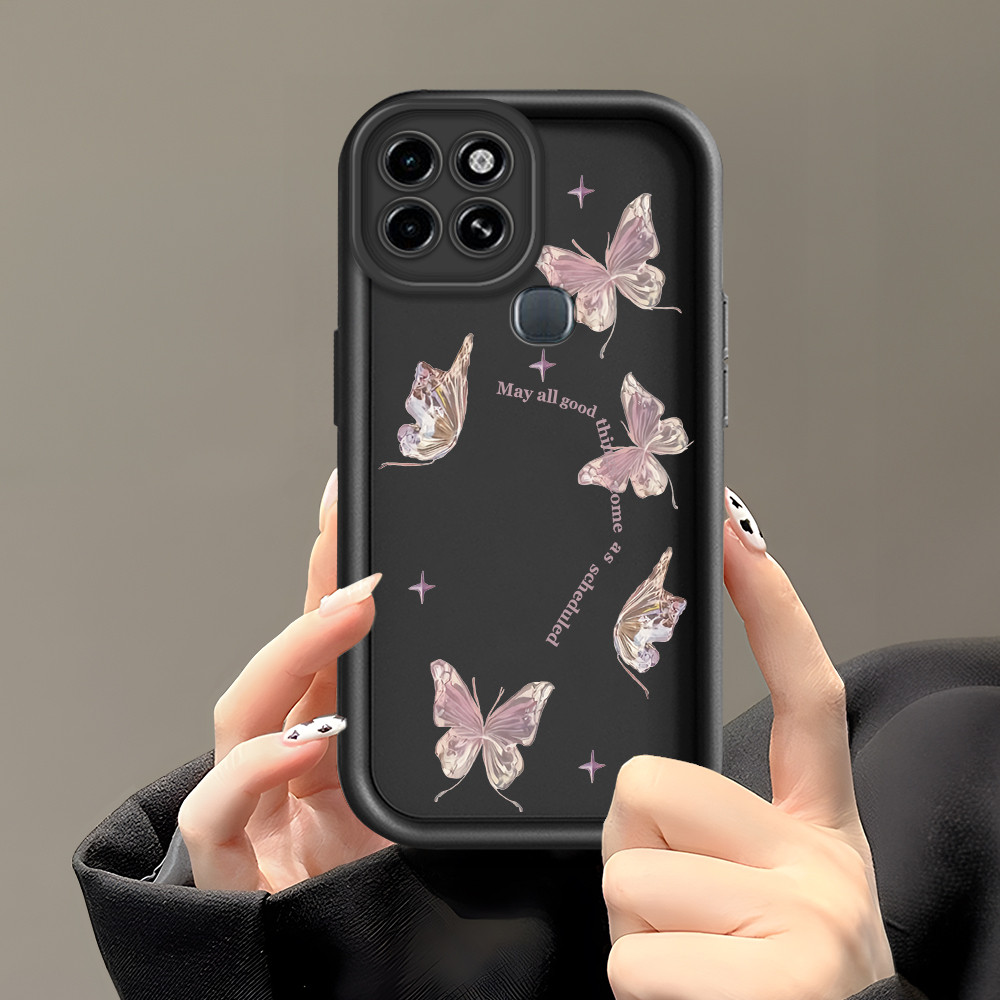 Infinix Smart 6 2021 X6511B สําหรับเคสโทรศัพท์ HP Kesing Softcase C8 2004 ID33