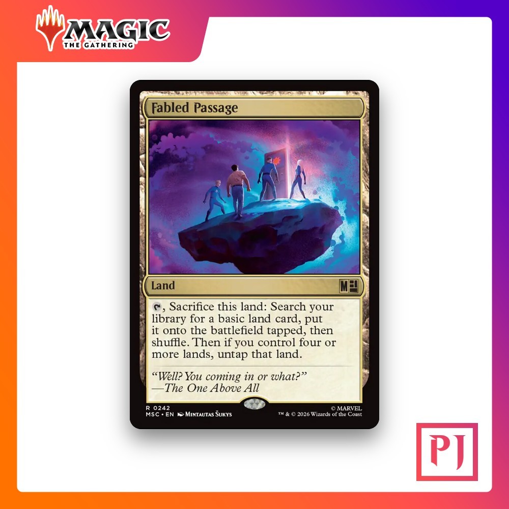 [MTG] Fabled Passage (#242) [MSC] [LAND] [RARE] | Magic the Gathering