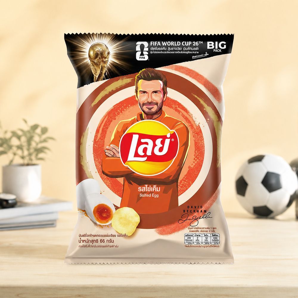 [สินค้าส่งด่วน]เลย์ คลาสสิค รสไข่เค็ม 44 กรัม แพ็ค 6