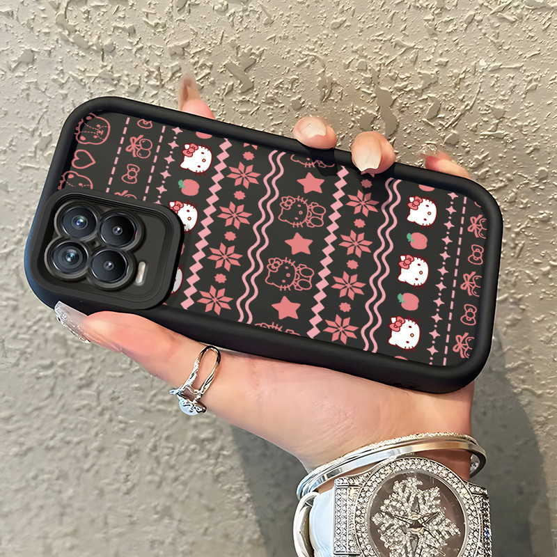 HPเคสโทรศัพท์สําหรับRealme 8 4G 8 5G 8 Pro 8s 5G Q3 Q3i V13 5G Narzo 30 5Gกรณีน่ารักApple Catการ์ตูน