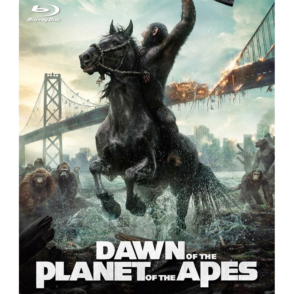 Dawn of the Planet of the Apes (2014) บลูเรย์ Blu-ray ⭐7.3/10 Andy Serkis