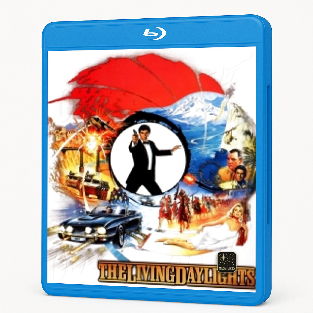แผ่น Blu-ray พากย์ไทยชัดเจน Movie 007 The Living Daylights James Bond 007 พยัคฆ์สะบัดลาย Movie บลูเร