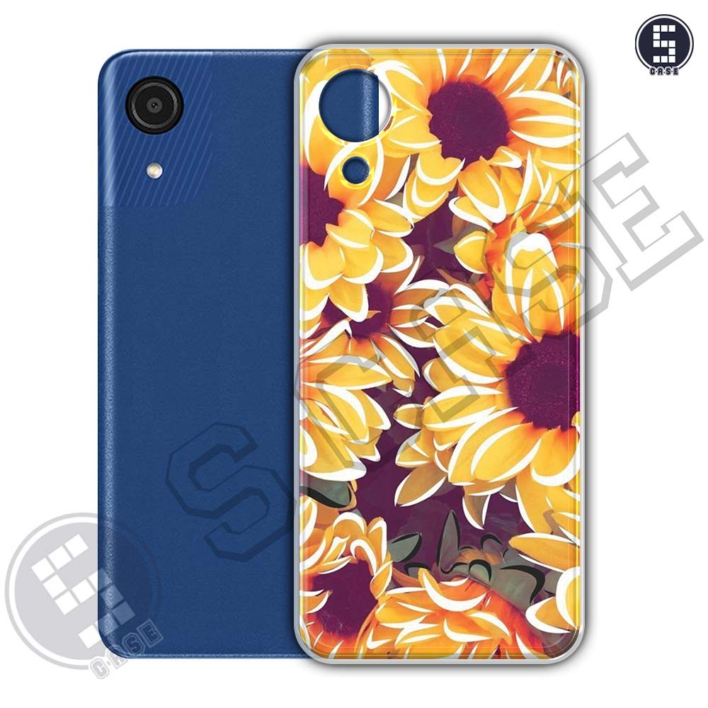 เคสสําหรับ Samsung A03 Core, A03 หลายรุ่น SLC09 Flower Art