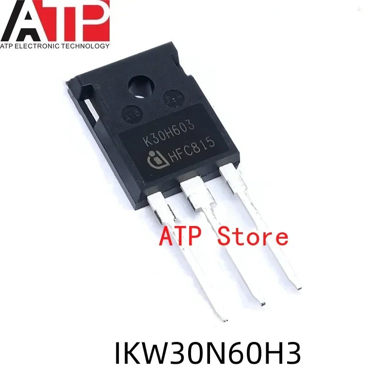 10 ชิ้น/ล็อต 100% ใหม่นําเข้า K30H603 IKW30N60H3 TO-247 ทรานซิสเตอร์ IGBT 600V 30A TO247-3 IKW30N60H