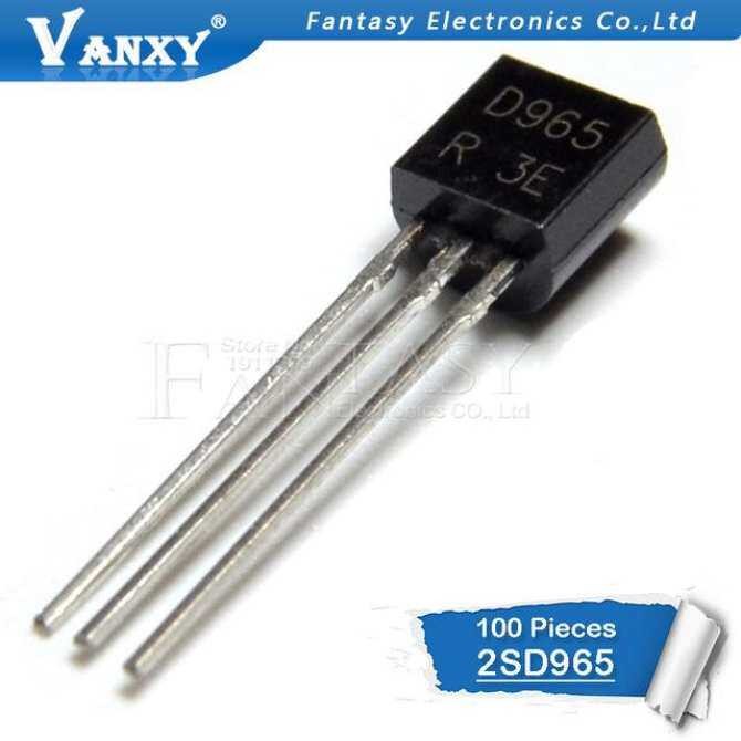 50 ชิ้น 2SD965 TO-92 D965 TO92 ทรานซิสเตอร์ไตรโอดใหม่