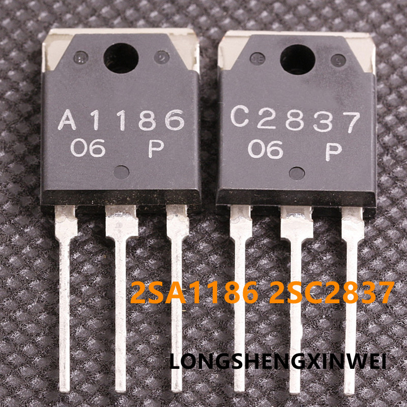 SHDJ-1Pairs(2PCS) 2SA1186 2SC2837 A1186 C2837 เครื่องขยายเสียงหลอดเดิมถึง 3P