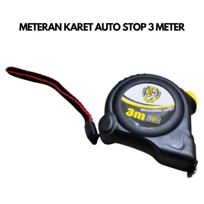 Autostop Meter Auto Stop 3M 3 เมตรม้วนเมตร YO ZURI อัตโนมัติหยุดยางเมตร 3 เมตรทํางาน Tiger / 3M Self
