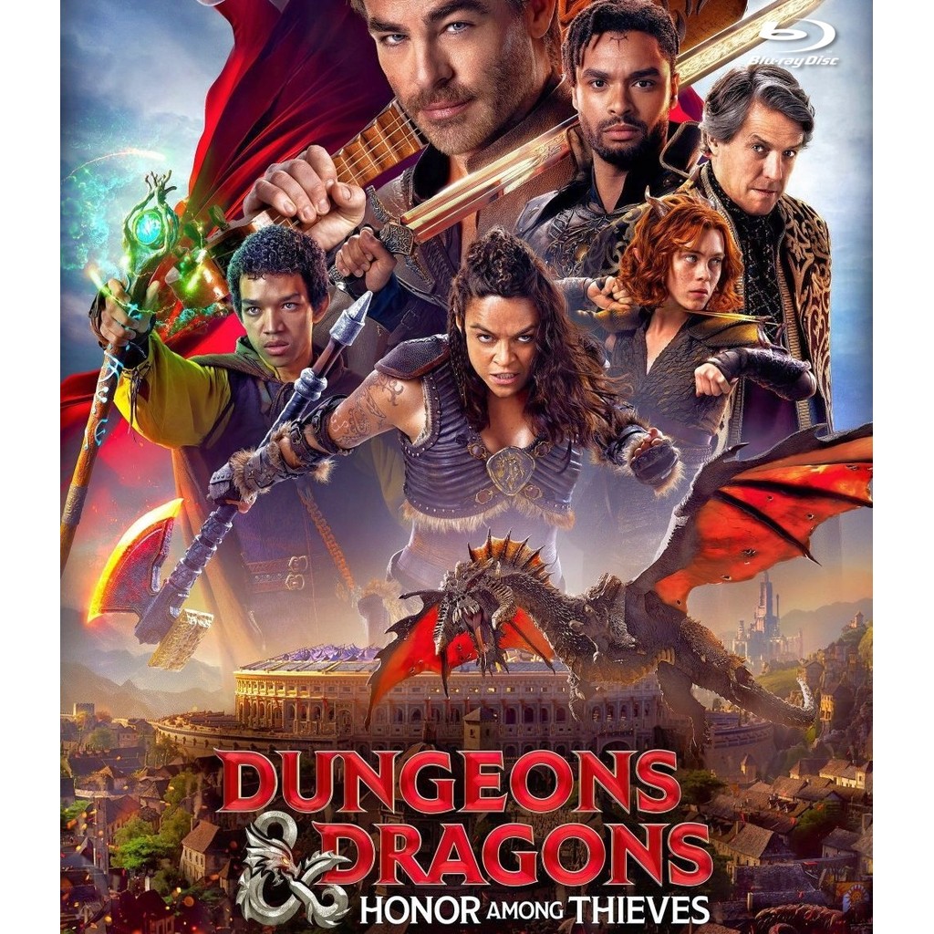 ดันเจียนส์ & ดรากอนส์ : เกียรติยศในหมู่โจร (2023) บลูเรย์ Blu-ray 7.3/10 Chris Pine