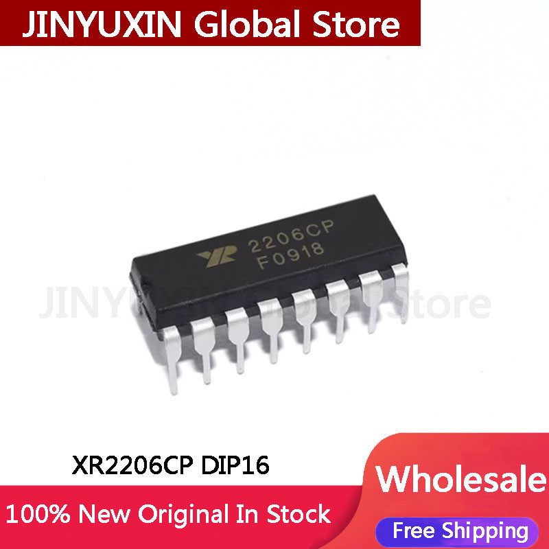 2-100 ชิ้น XR2206CP XR2206 DIP16 2206CP IC ในสต็อก