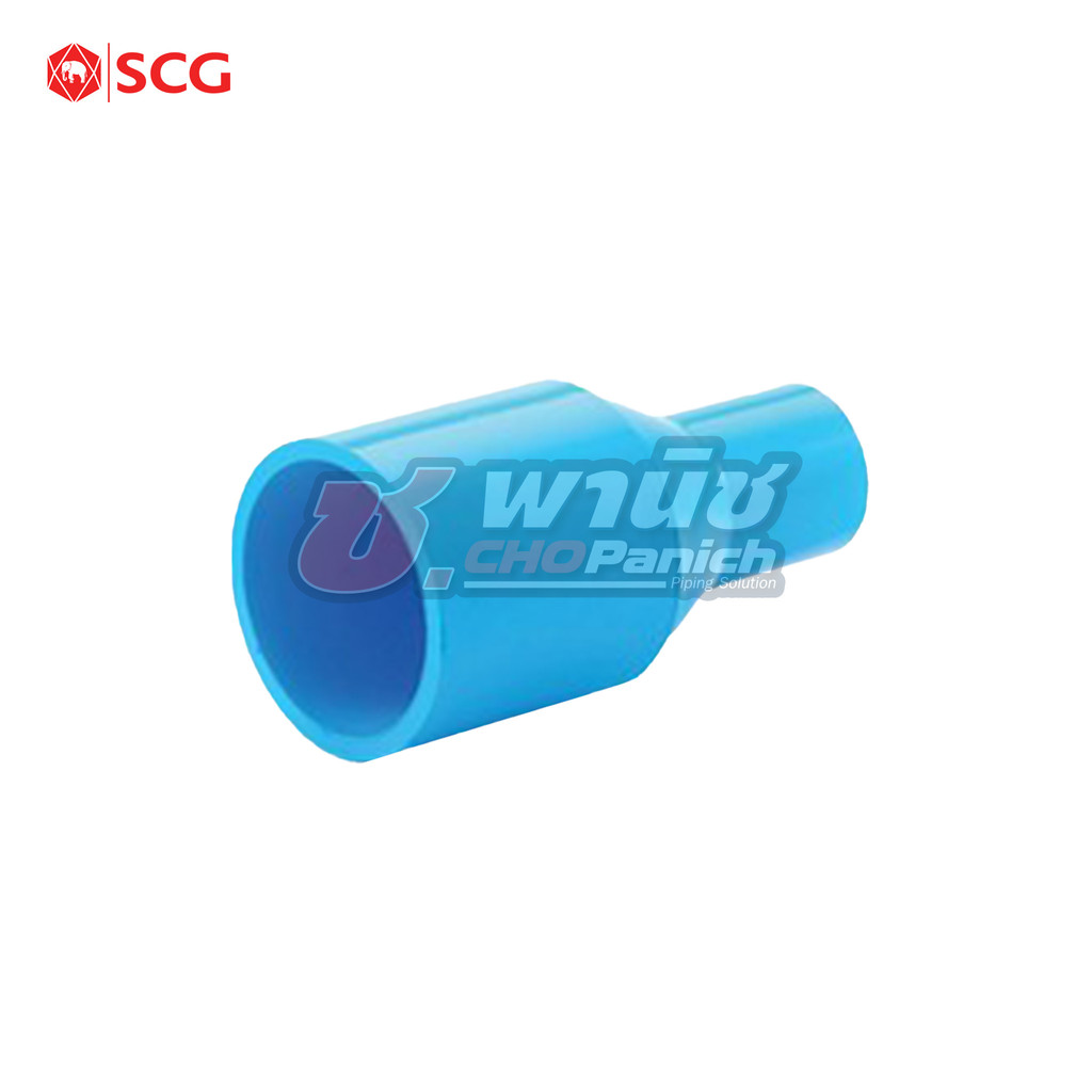 SCG ข้อต่อตรงลด ชั้น13.5 สีฟ้า ขนาด 6″ (150mm) ราคา ถูกที่สุด ดีลบีเคเค แกลเลอรีภาพที่ 2