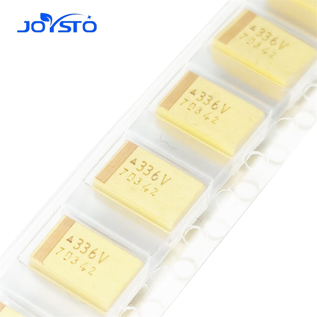 20 ชิ้น/ล็อตใหม่ SMD สีเหลือง Tantalum Capacitor 336V 35V 33UF 33U 7343 D-Type 35V33UF 33UF35V