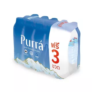 [สินค้าส่งด่วน] เพอร์ร่าน้ำแร่ธรรมชาติ600มล. แพ็ค 12