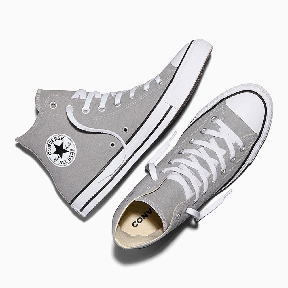 CONVERSE حذاء Chuck Taylor All Star Hi — رمادي — صورة 3