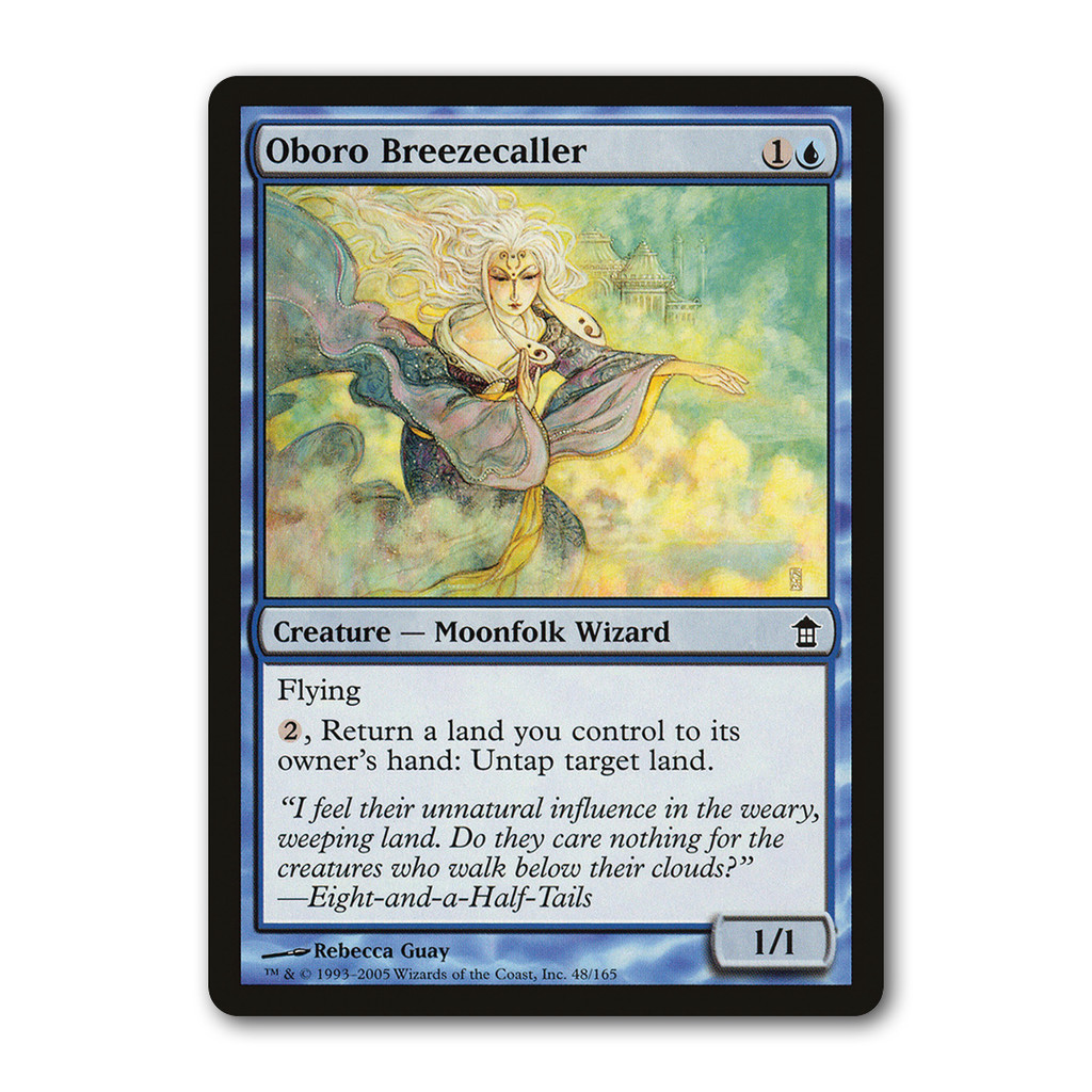 [MTG] Oboro Breezecaller [SOK] [Blue] [Common] [Normal] [ENG] [2005] (Magic: The Gathering)