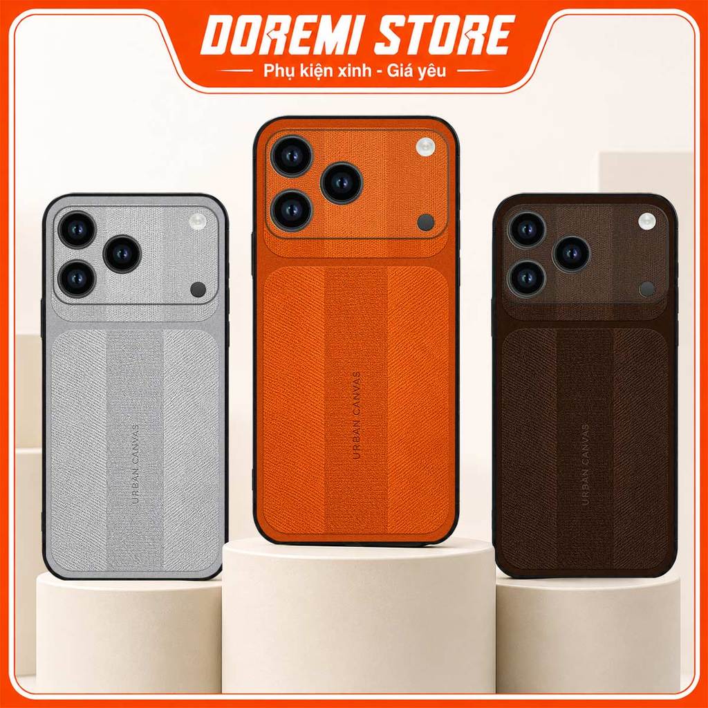 Urban Canvas สไตล์ Iphone 17 Pro Max / 17 Pro / 17 Air case กันรอยกล้อง