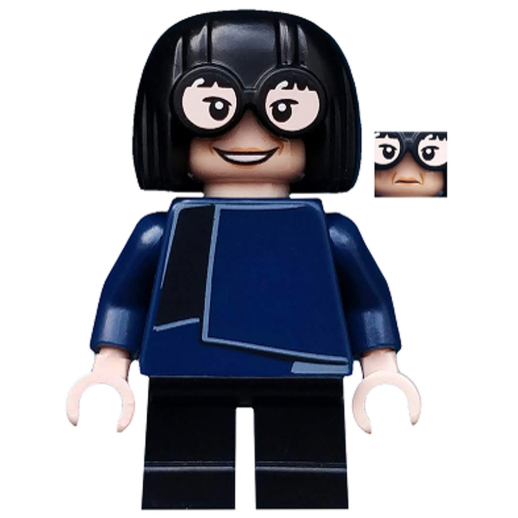 Brick2cube Minifigure - Edna Mode, Disney, Series 2 (Minifigure Only without Stand and Accessories) 