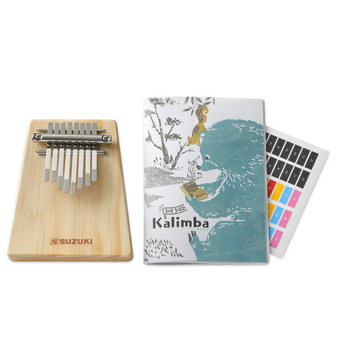 SUZUKI 1 Octave Karimba & Sheet Music Set Joy
