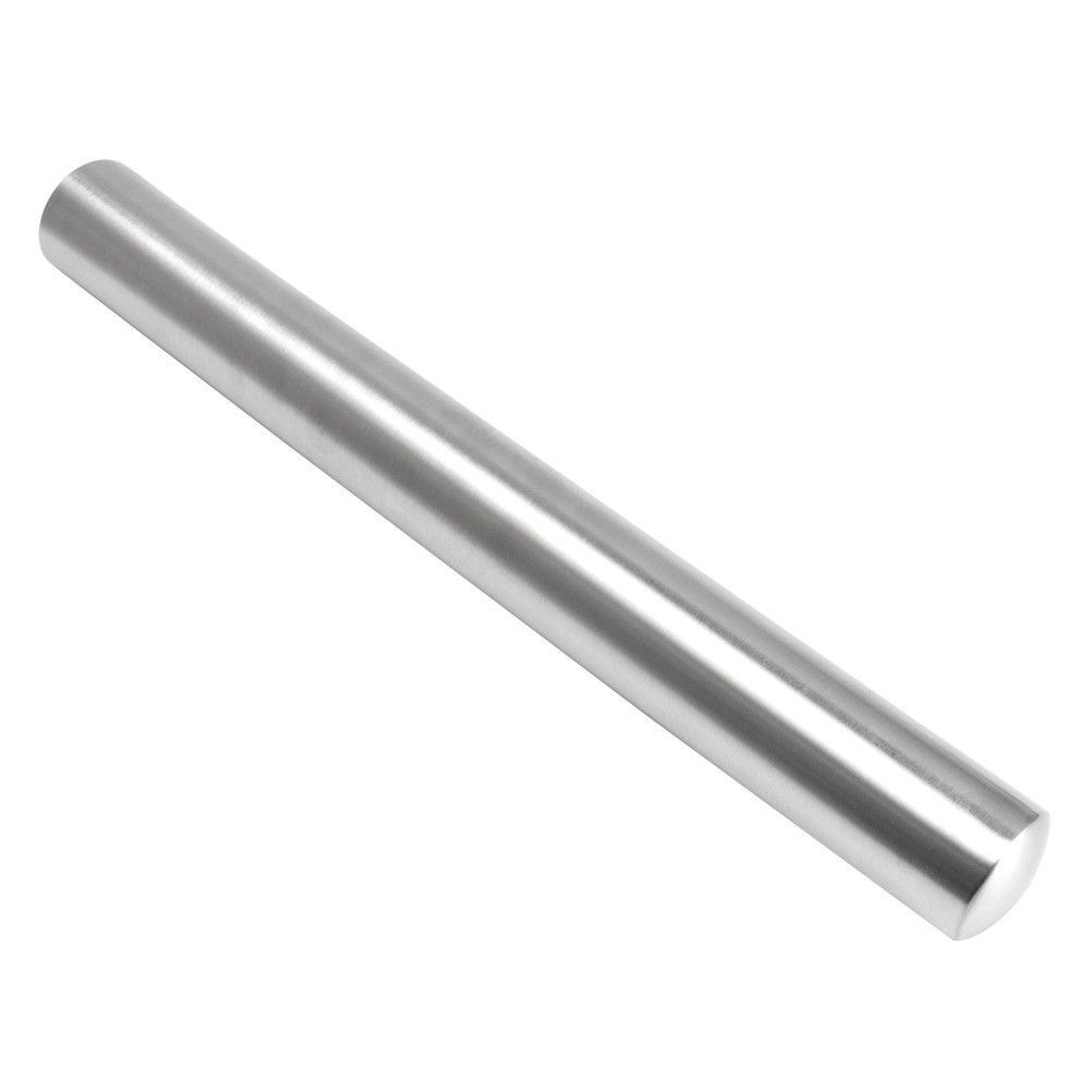 สแตนเลส Rolling Pin โลหะไม่ติดเบเกอรี่ Rolling Pin Baker Roller สําหรับ Fondant คุกกี้ Pastry Dough 