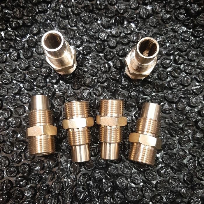 READY TO SHIP BRASS STEAM JET CLEANER HOSE THREAD NEPEL