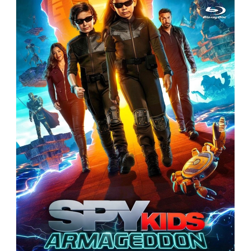 Spy Kids Armageddon (2023) บลูเรย์ Blu-ray ⭐6.0/10 Connor Esterson