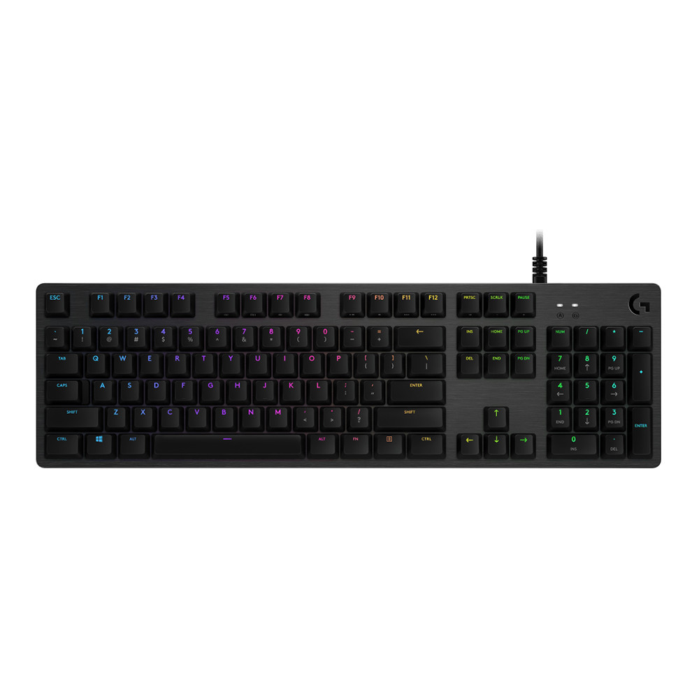 KEYBOARD (คีย์บอร์ด) LOGITECH G G512 (GX BLUE [CLICKY] SWITCH) (RGB LED) (US/TH) ]
