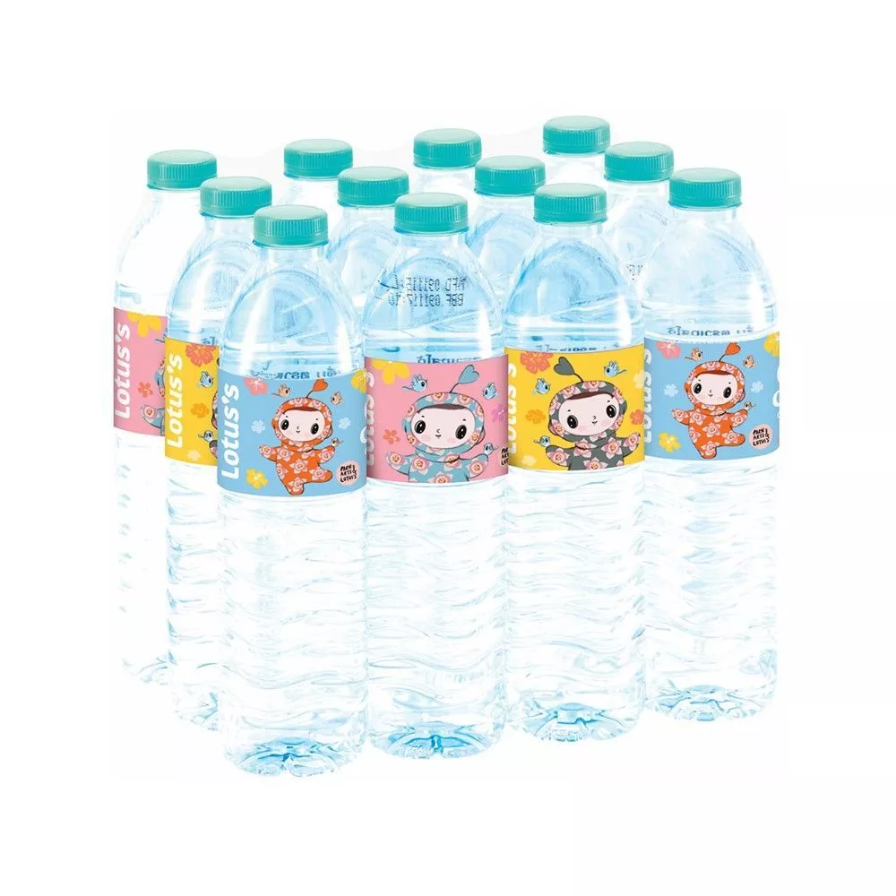 [สินค้าส่งด่วน] โลตัสน้ำดื่ม 600มล. แพ็ค 12
